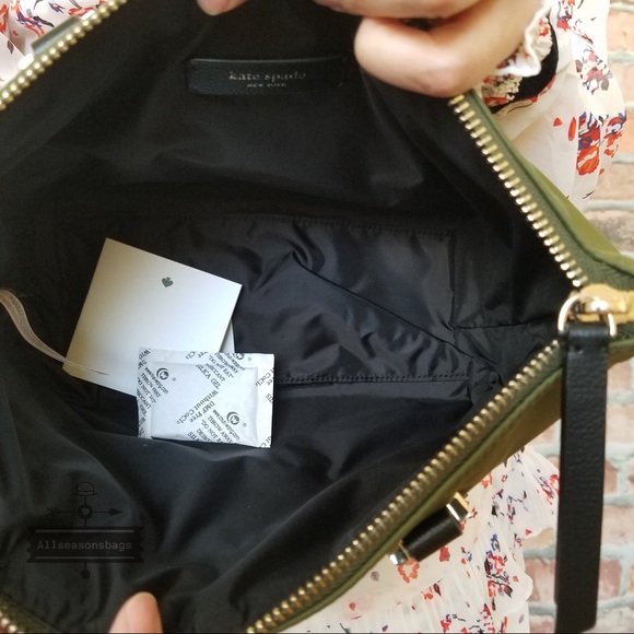 Ships before Christmas ❗️ kate spade green bag new - Picture 2 of 8